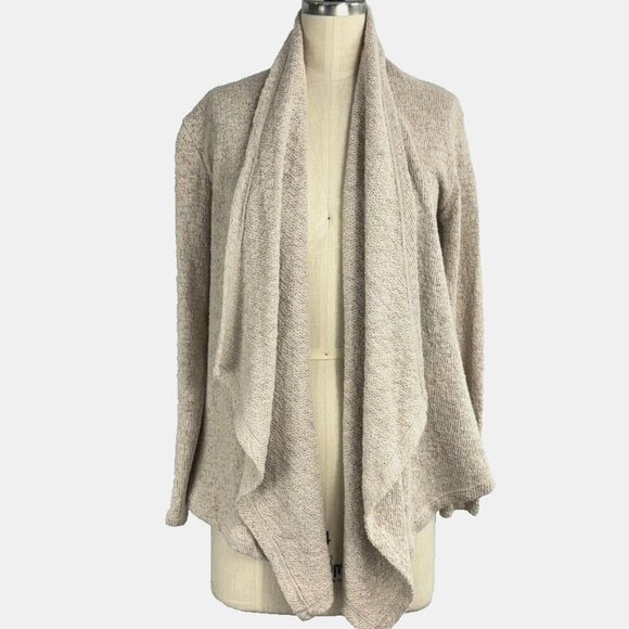 Anthropologie Sundry Cardigan XS Beige Summer of Love Embroidery Beach - Picture 5 of 12